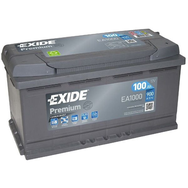 Akumulator Exide 12V 100Ah 900A EA1000